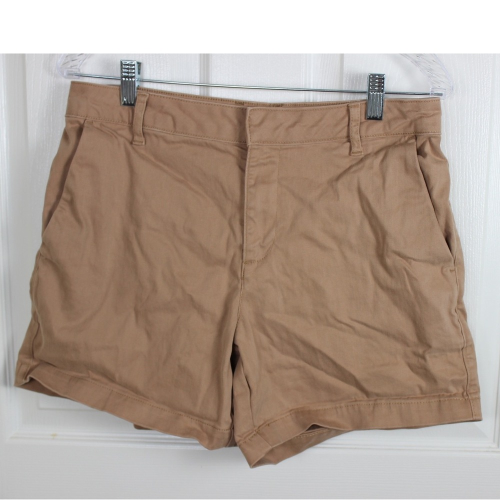 Banana Republic Women's Chino Shorts, Brown, Size‎ 10 5inch inseam